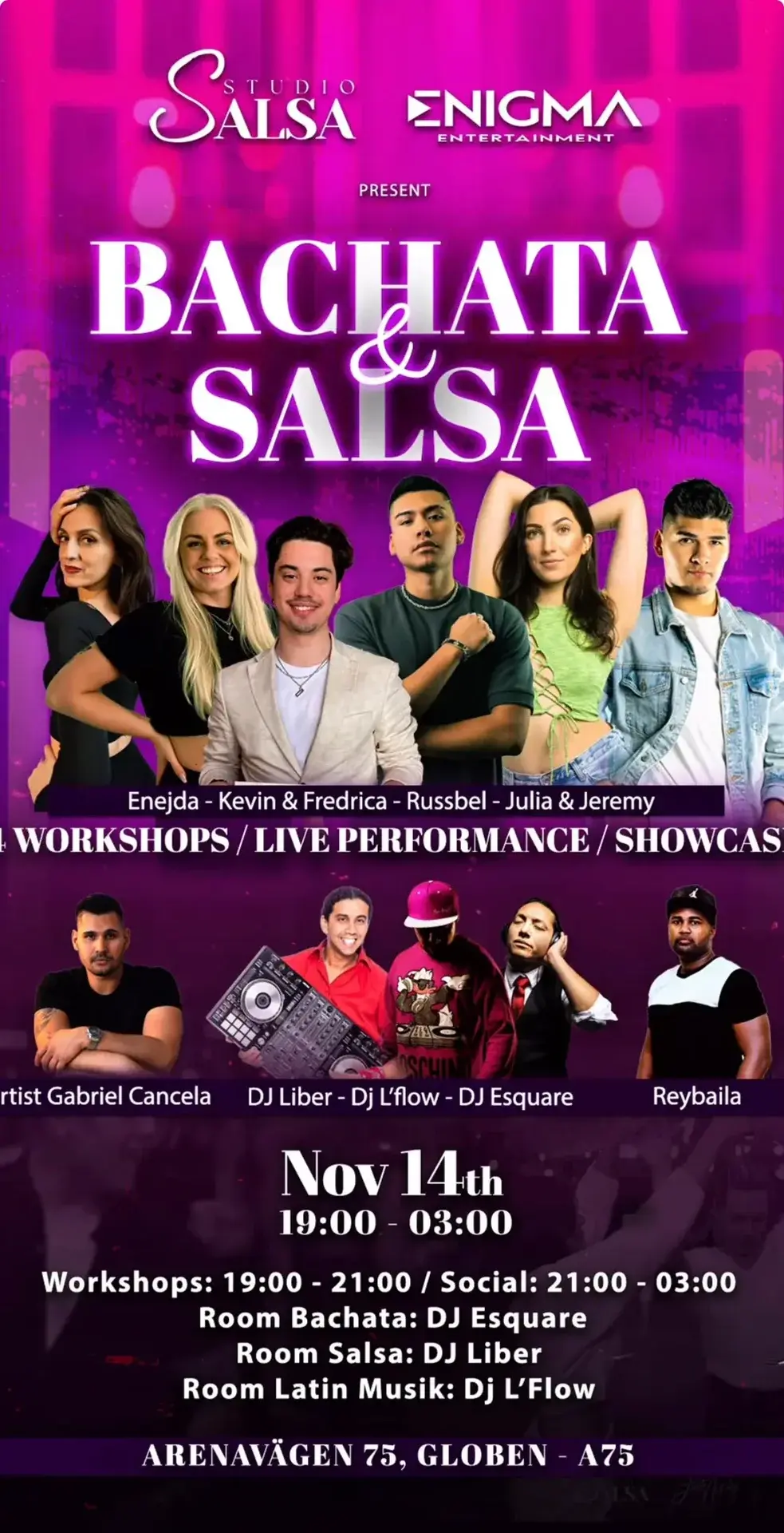 Bachata & Salsa Night 💃🕺🔥