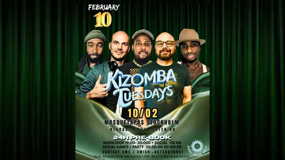 Kizomba Tuesdays Stockholm