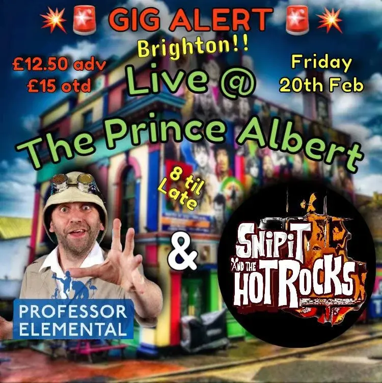 Professor Elemental + Snipit & the Hotrocks