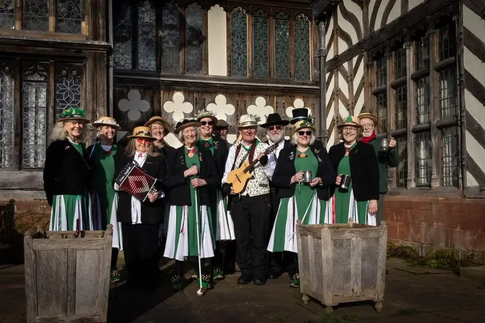 Wassail with Beggars' Oak Clog at Wightwick Manor and Gardens
