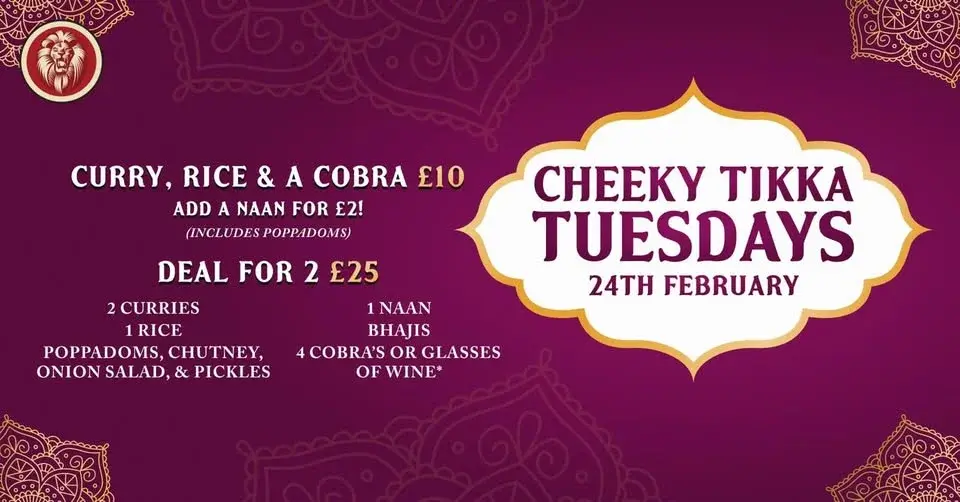 Cheeky Tikka Tuesday