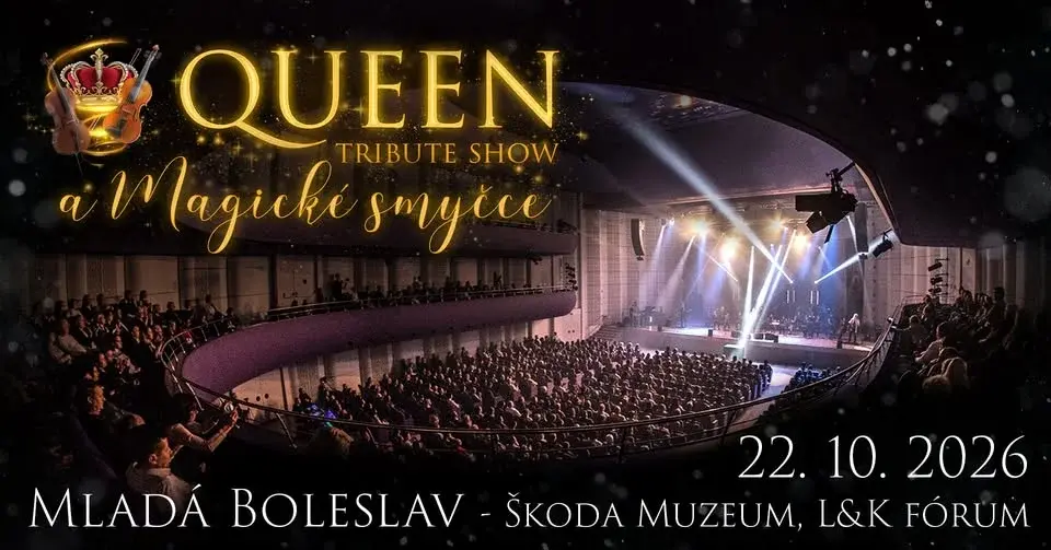 QUEEN tribute show a Magické smyčce | Mladá Boleslav