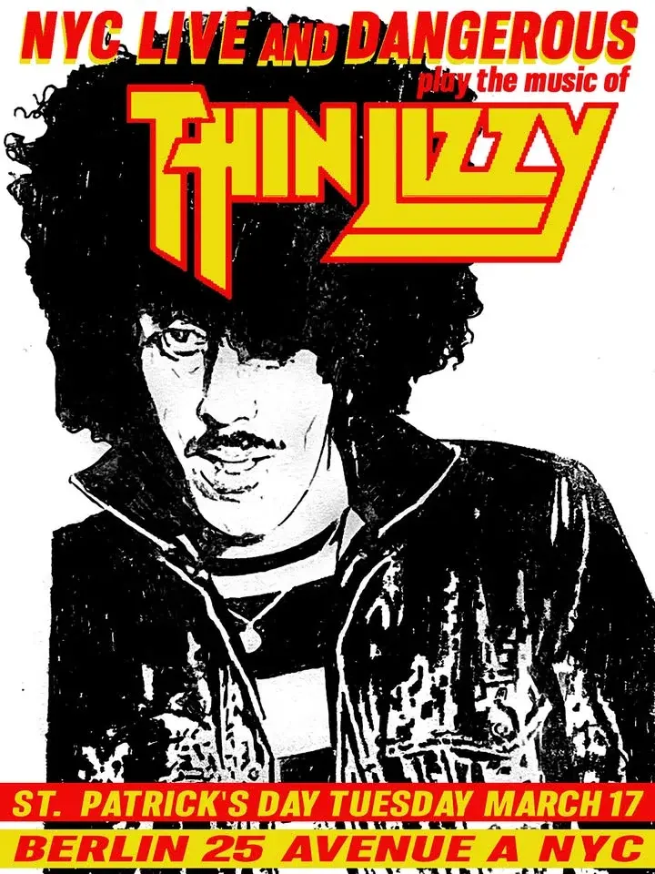 NYC Live and Dangerous - A Thin Lizzy Tribute at NYC Berlin 