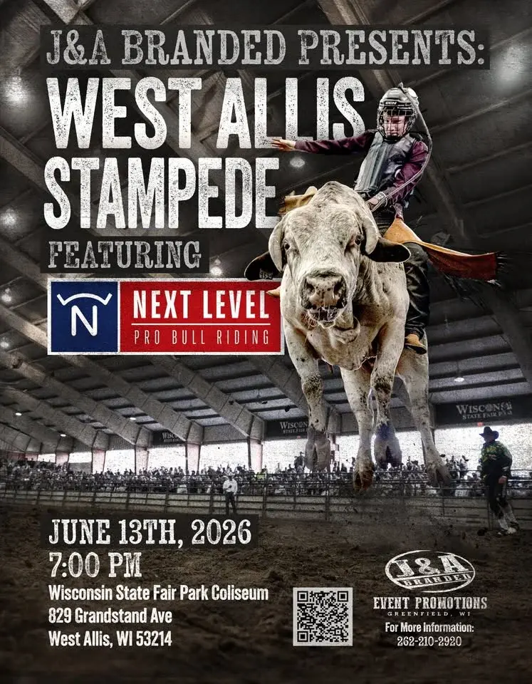 West Allis Stampede Featuring Next Level Pro- Bull Riding