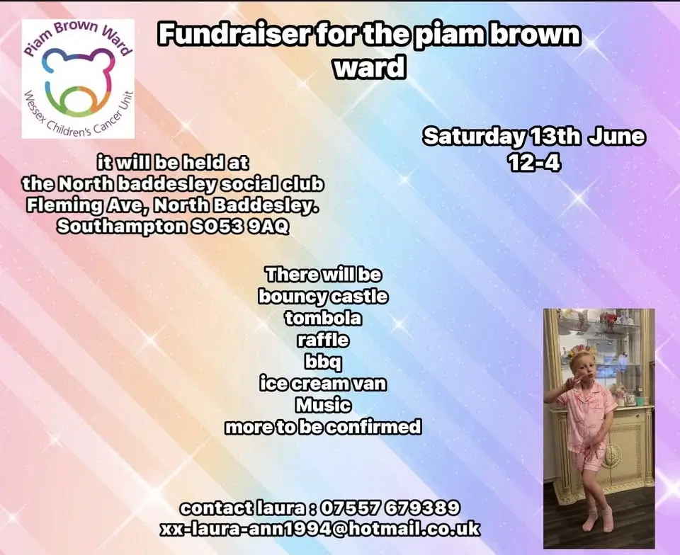 fundraiser for the piam brown ward 💛 