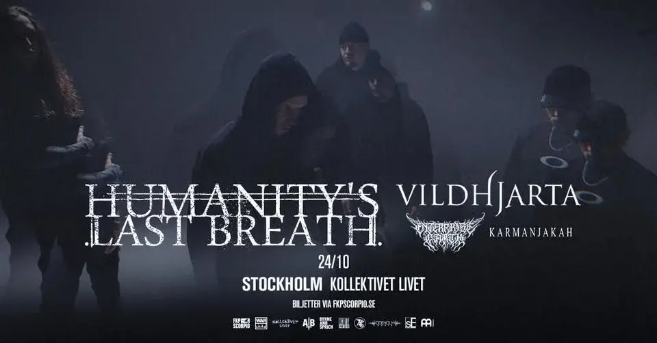 Humanity's Last Breath + Support: Vildhjarta + Enterprise Earth + Karmanjakah | Stockholm