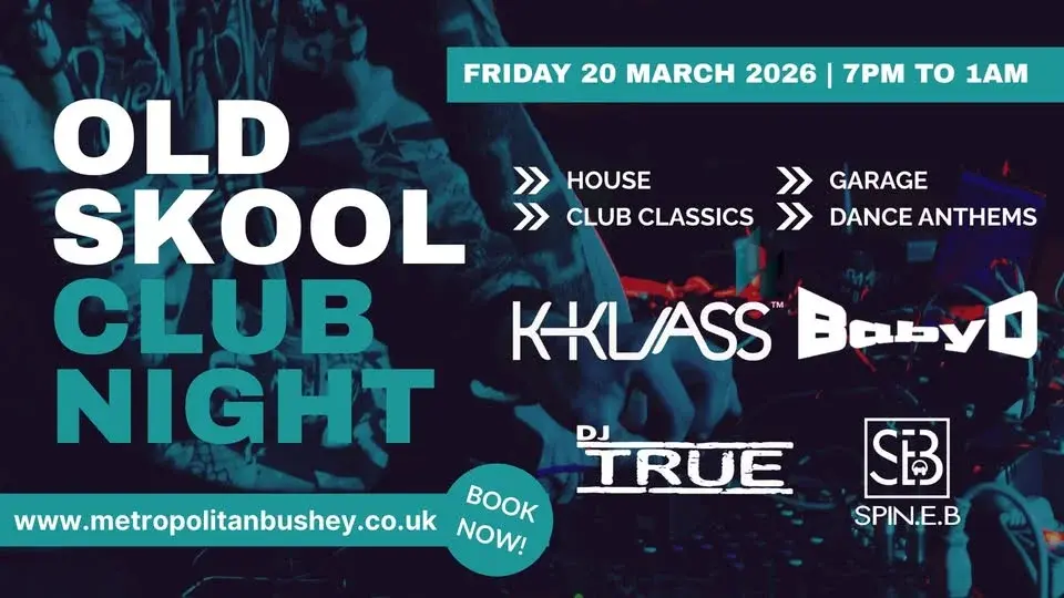 Old Skool Club Night with K-Klass and Baby D