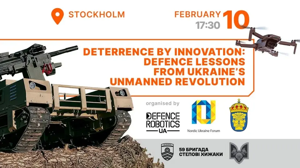 Deterrence by innovation: Defence lessons from Ukraine’s unmanned revolution.