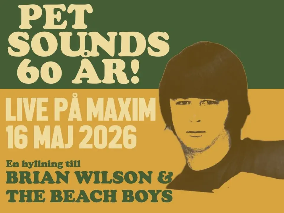 Pet Sounds 60 år - En hyllning till Brian Wilson & Beach Boys
