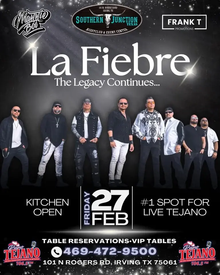 Southern Junction Texas presents - La Fiebre