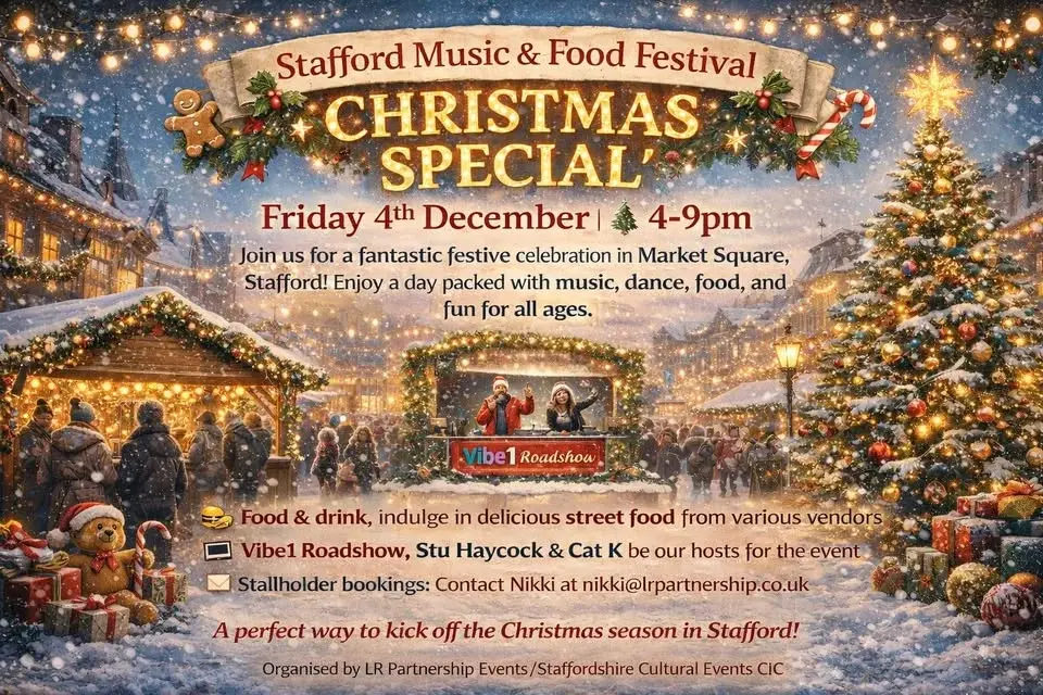 Stafford Music & Food Festival- Christmas Special 