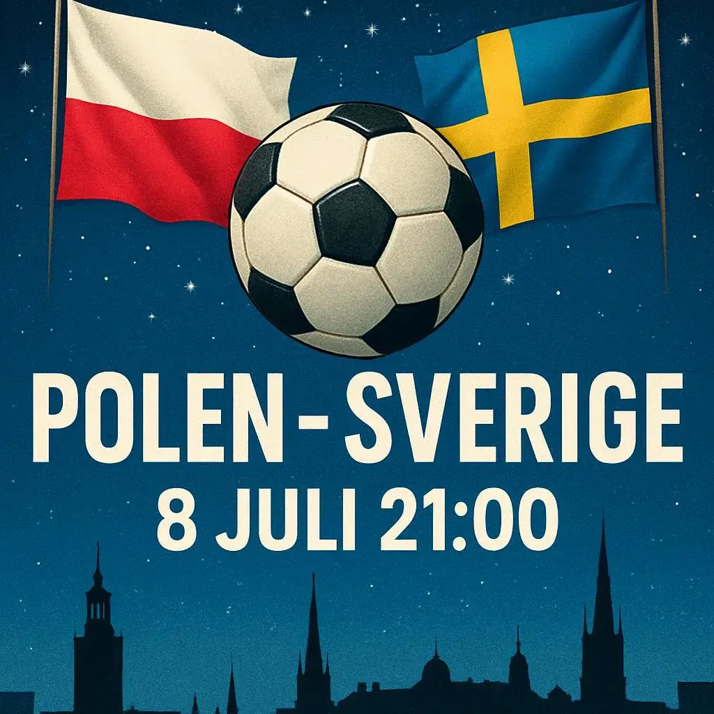 🇵🇱⚽🇸🇪 Polen - Sverige | Fotbolls-EM under stjärnorna