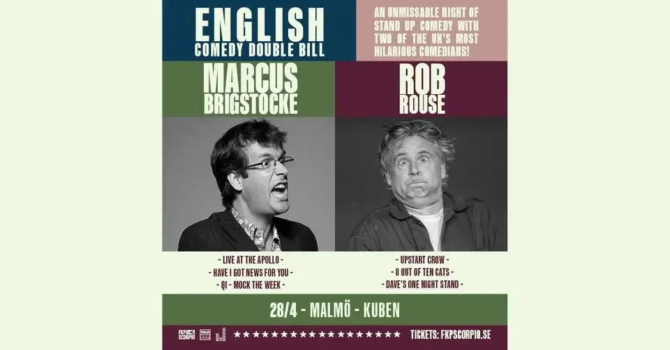 Marcus Brigstocke & Rob Rouse | Malmö