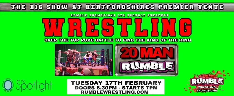 20 Man Rumble comes to The Spotlight Hoddesdon