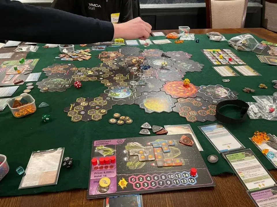 Games night - first Monday of the month