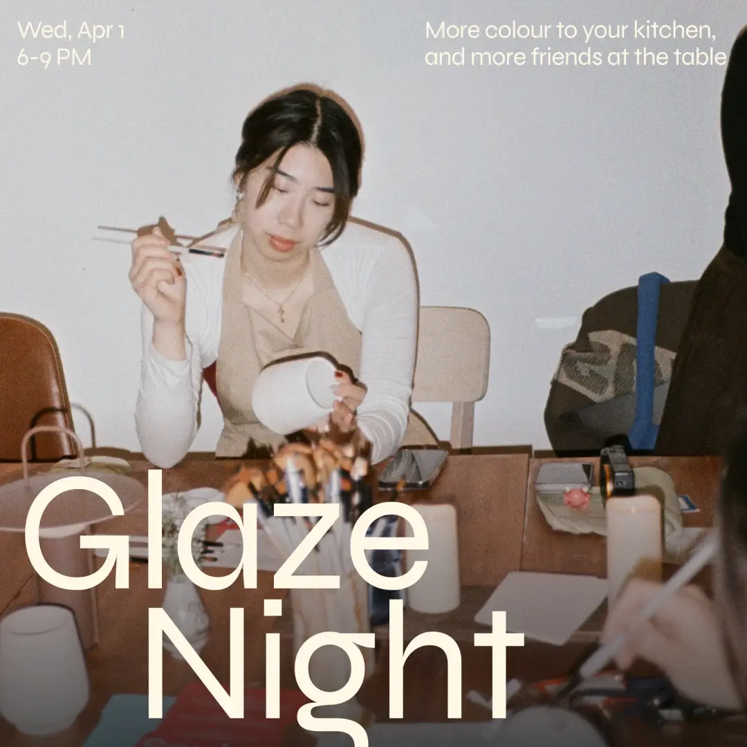 Glaze Night: Ceramic Painting Social