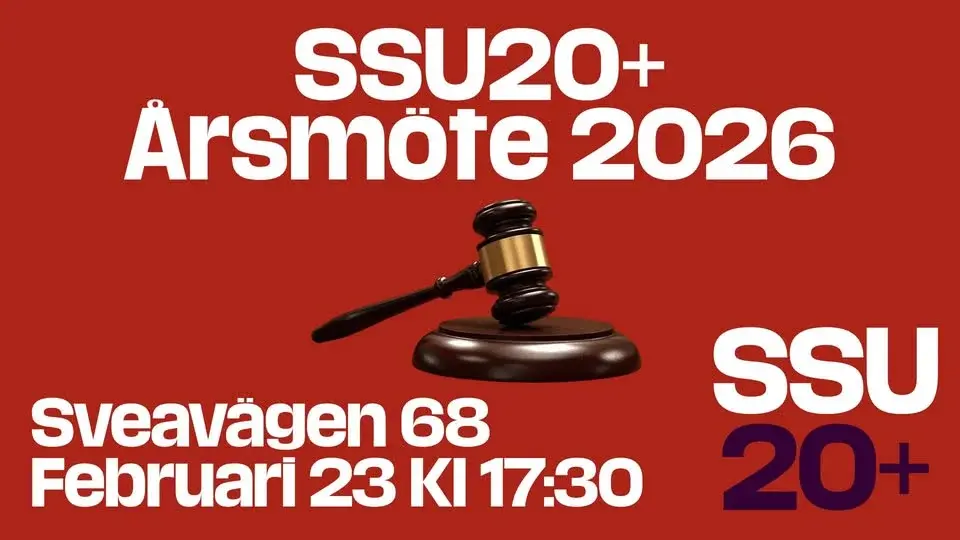 SSU20+ årsmöte 2026