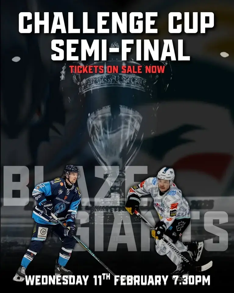 Coventry Blaze vs. Belfast Giants (Challenge Cup Semi-Final)