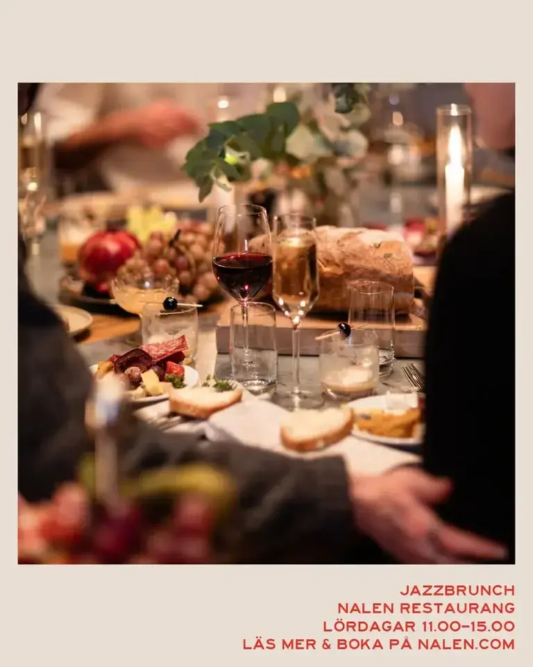 Jazzbrunch på Nalen: Magisk lördagsbrunch med levande jazz  🎷✨