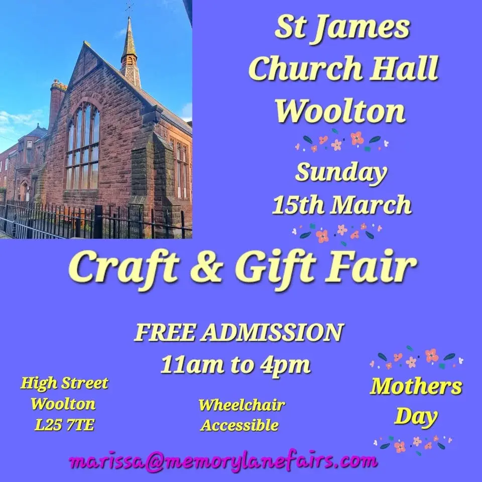 Woolton St James Church Craft and gift fair