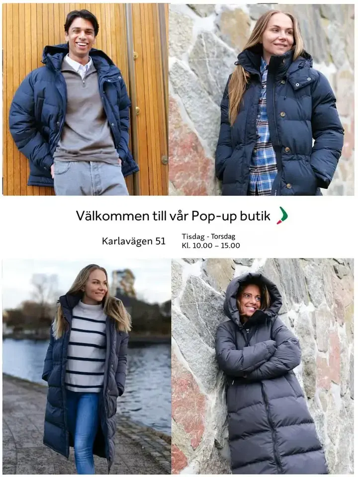 Pop-up Boomerang. Karlavägen 51.