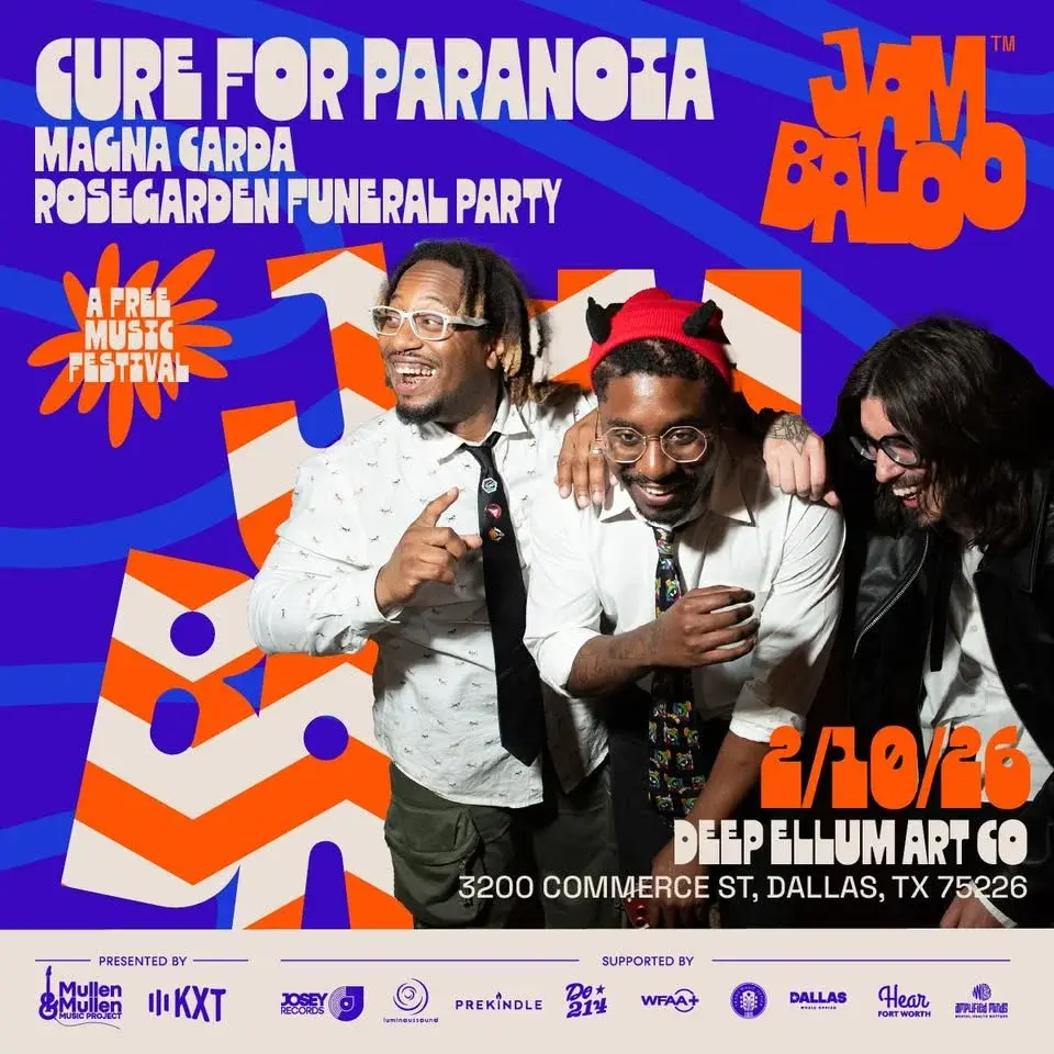 JAMBALOO: Cure for Paranoia, Rosegarden Funeral Party, Magna Carda