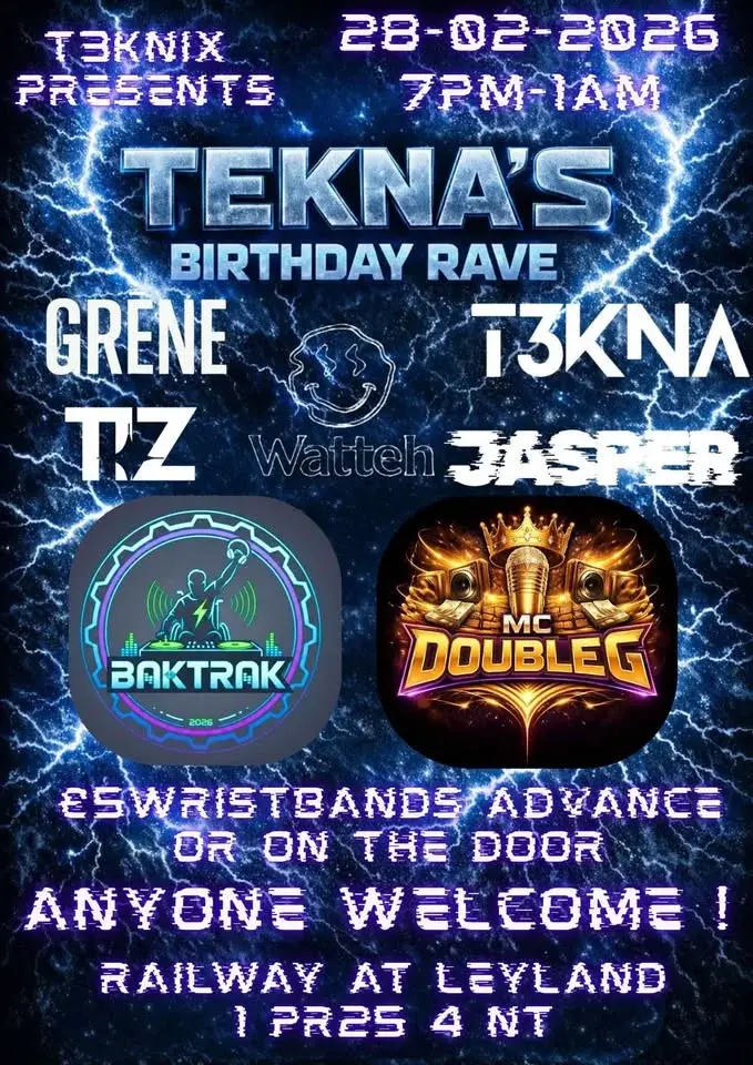 T3KNA'S BIRTHDAY RAVE
