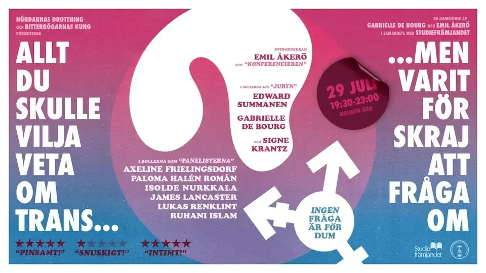 Allt du skulle vilja veta om trans... men varit för skraj för att fråga om 🏳️⚧️❓