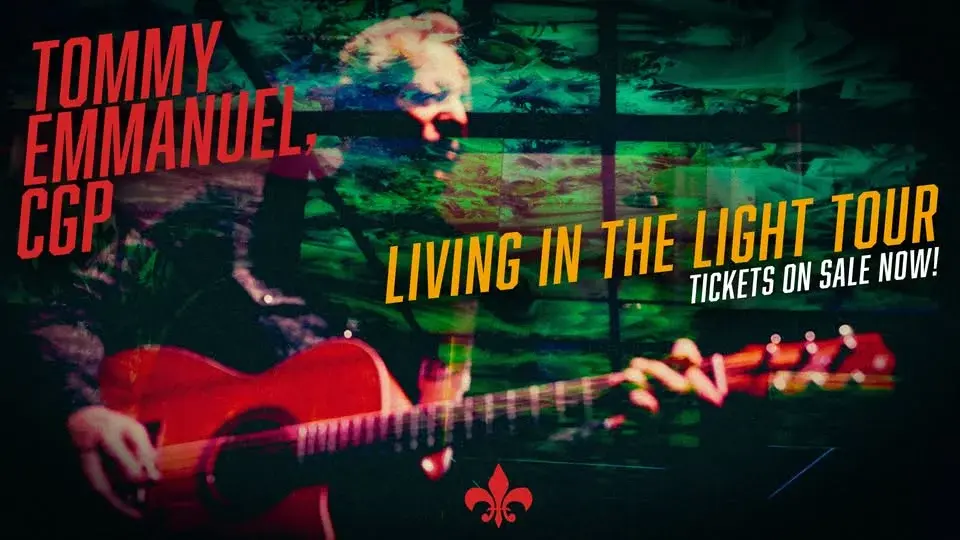 Tommy Emmanuel CGP - Living In The Light Tour in San Francisco, CA