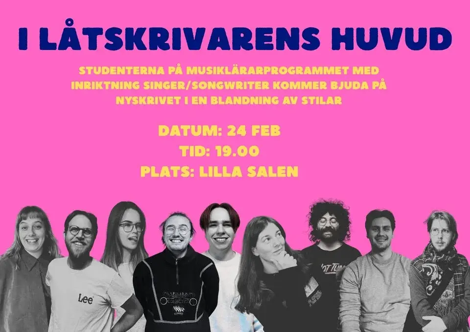 Konsert | I låtskrivarens huvud