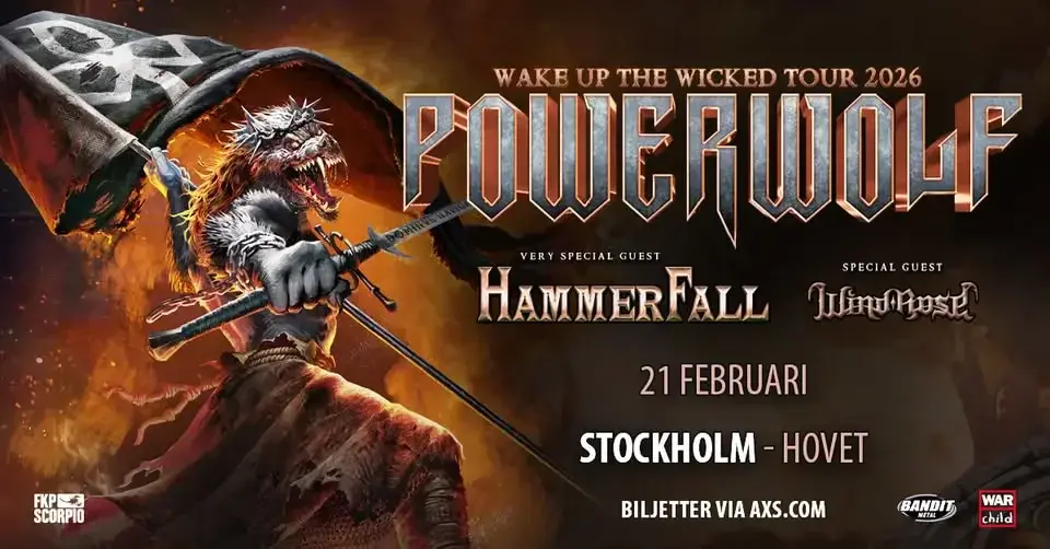 Powerwolf + HammerFall | Stockholm