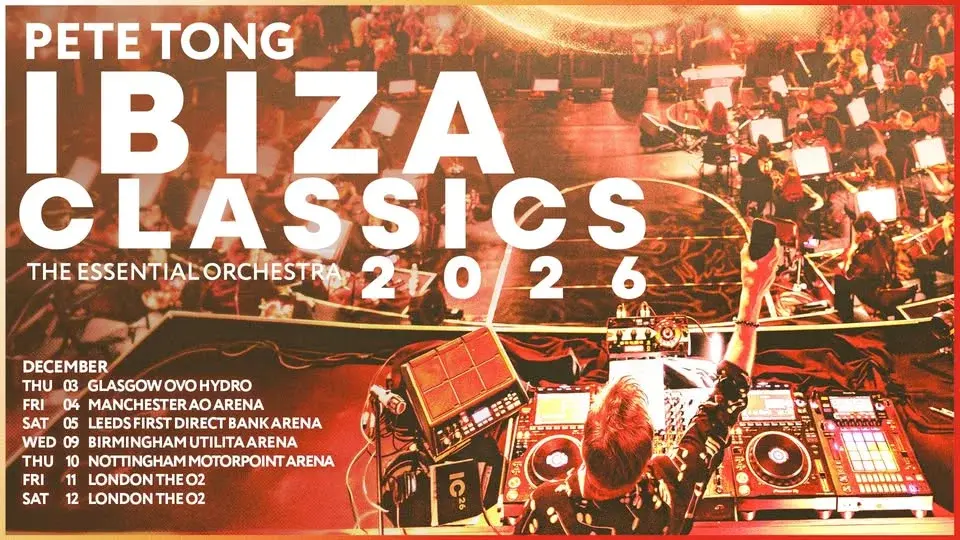 Pete Tong & The Essential Orchestra - Ibiza Classics, Nottingham Motorpoint Arena