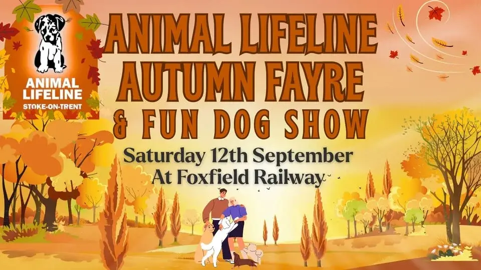Animal Lifeline Autumn Fayre and Dog Show at Foxfield Railway 