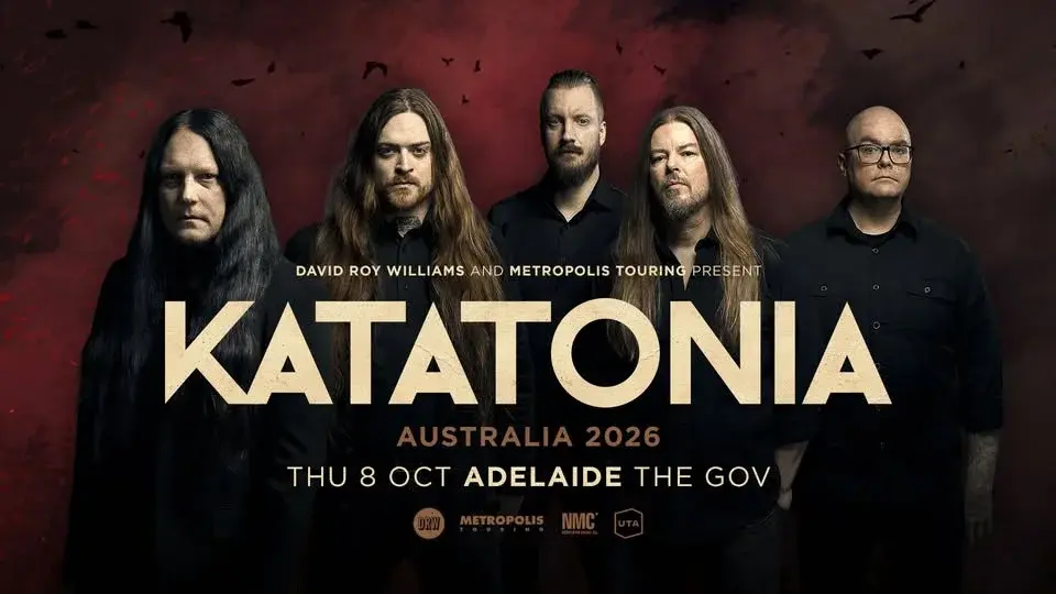 KATATONIA | THU 8 OCT | THE GOV, ADELAIDE