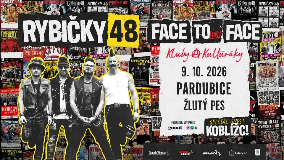 RYBIČKY 48 - FACE TOur FACE - 9.10. PARDUBICE