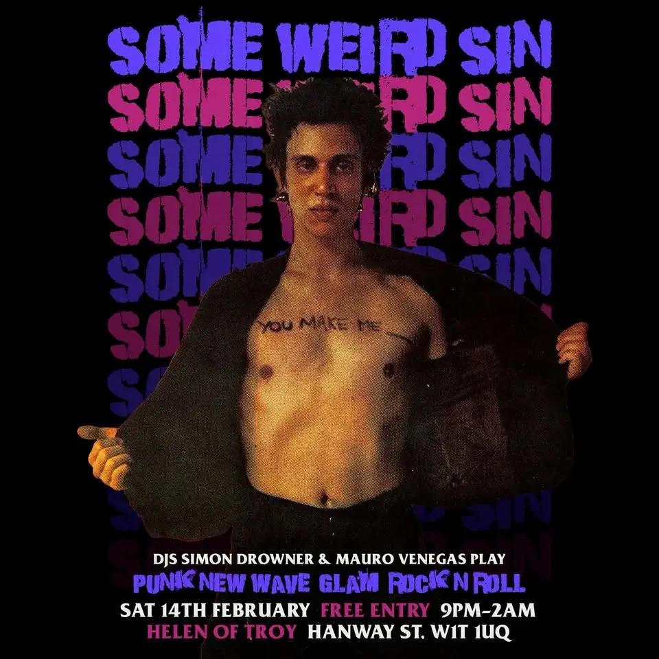 Some Weird Sin Club Night at Helen of Troy