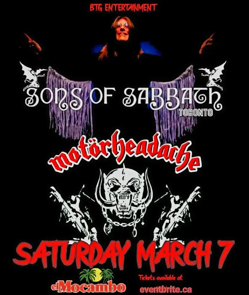 Sons of Sabbath & Motorheadache