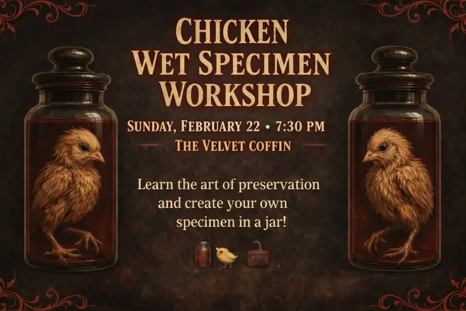 Chicken Wet Specimen Workshop