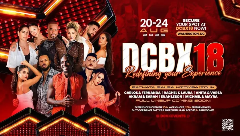 DCBX 18| Latin Dance Fest | 4+ Concerts | 75+ Workshops | Party to 8am