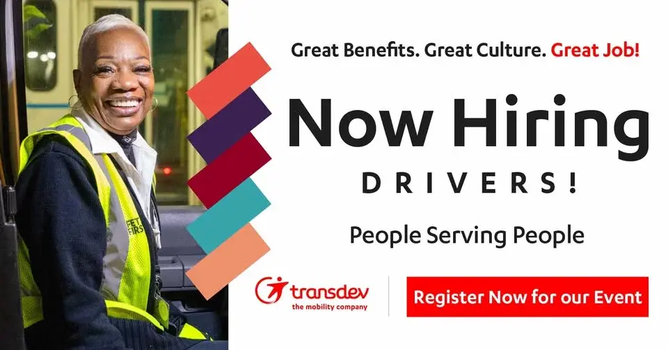 Transdev Driver Hiring Event in East Hartford, CT