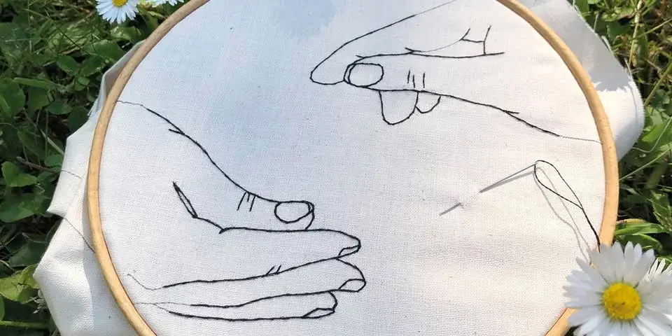 Meditativt broderi - Workshop med Maja Stjärna