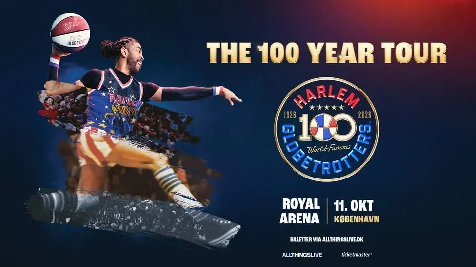 🏀 Harlem Globetrotters - Royal Arena - Søndag 11. oktober 
