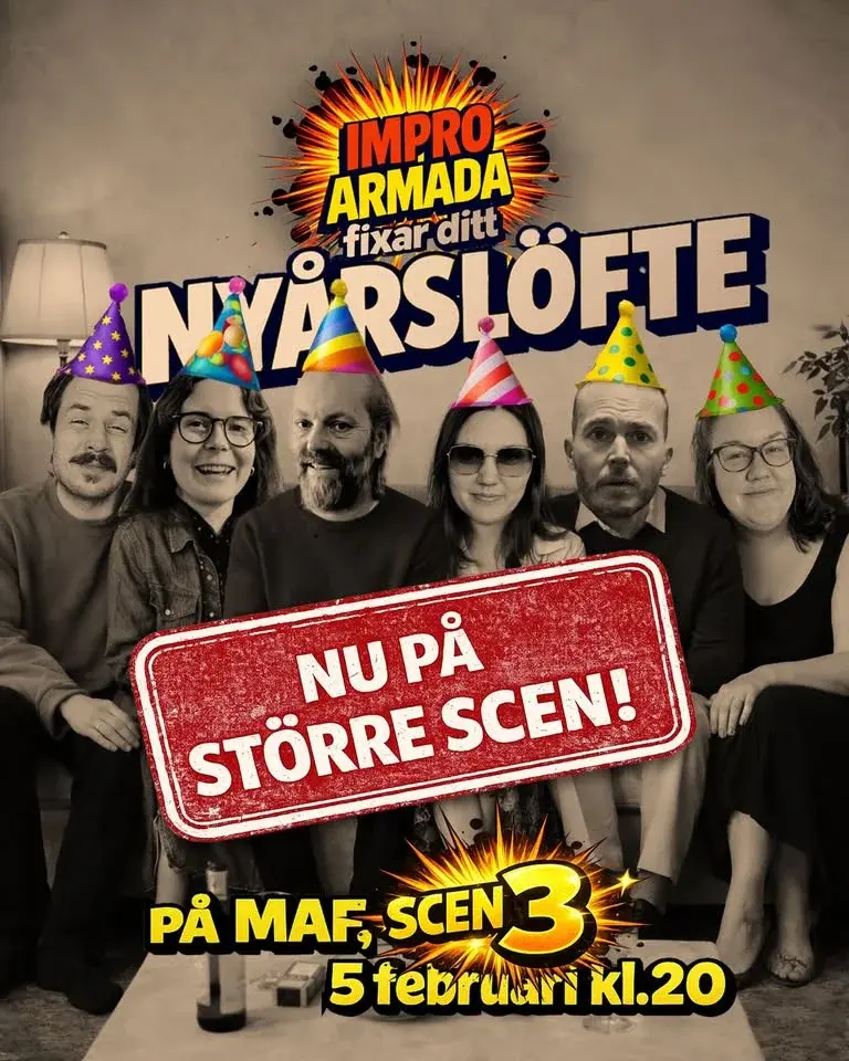 Impro Armada fixar ditt nyårslöfte!