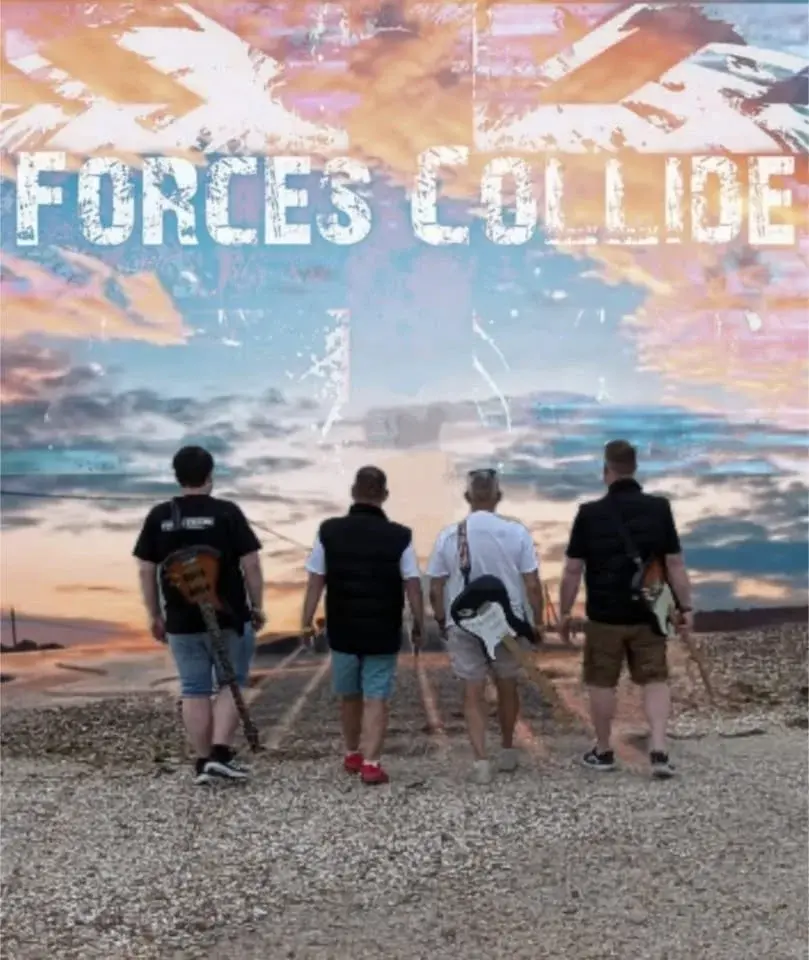 Forces Collide live at Katie's Vinyl bar 