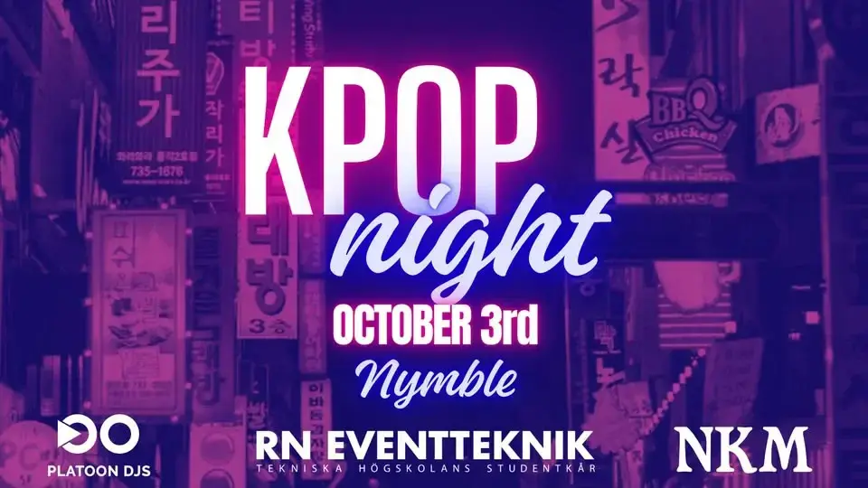 KPOP night i Nymble!