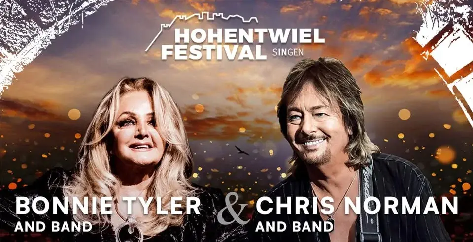 BONNIE TYLER & CHRIS NORMAN "A VERY SPECIAL DOUBLE" - Hohentwielfestival Singen 