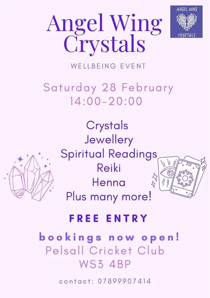 Angel Wing Spring Wellbeing Event