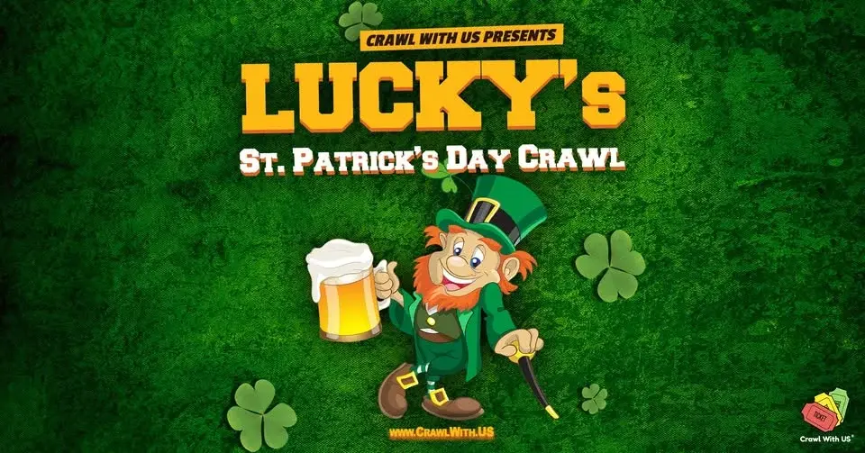 The Official Lucky's St Patrick's Day Bar Crawl - New Haven