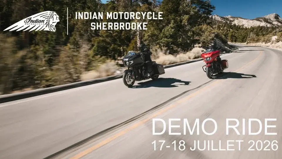 DEMO RIDE - INDIAN MOTORCYCLE