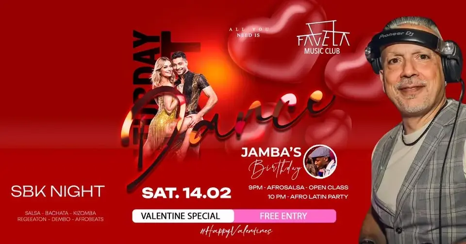Valentine’s Night Party at Favela Club